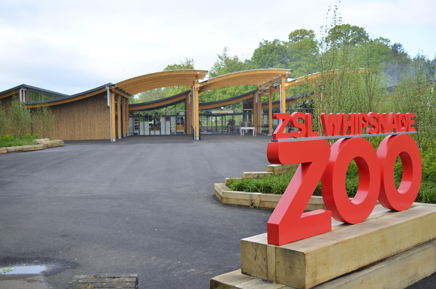 Whipsnade Zoo Main Entrance